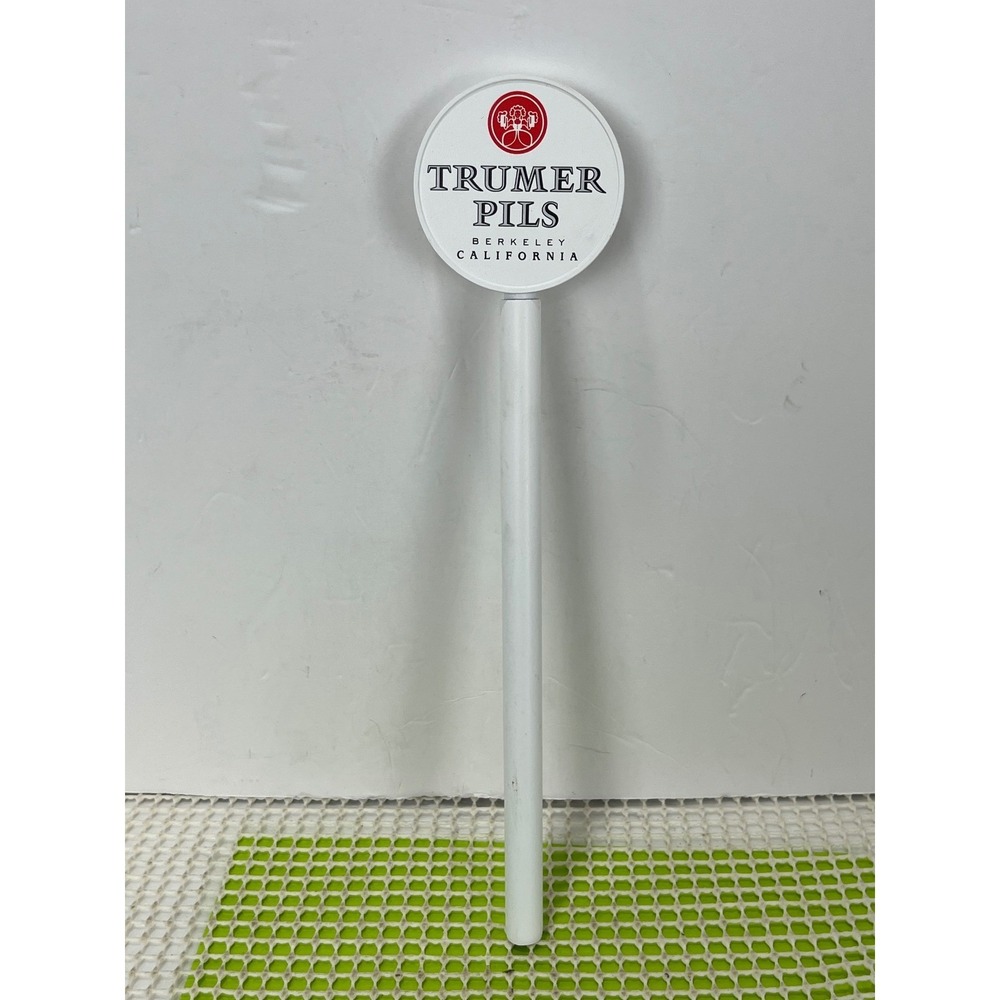 Trumer Pils Berkeley, CA 13-inch Metal Tap Handle Collectible